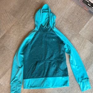 Nike Blue Thermal Fit Hoodie